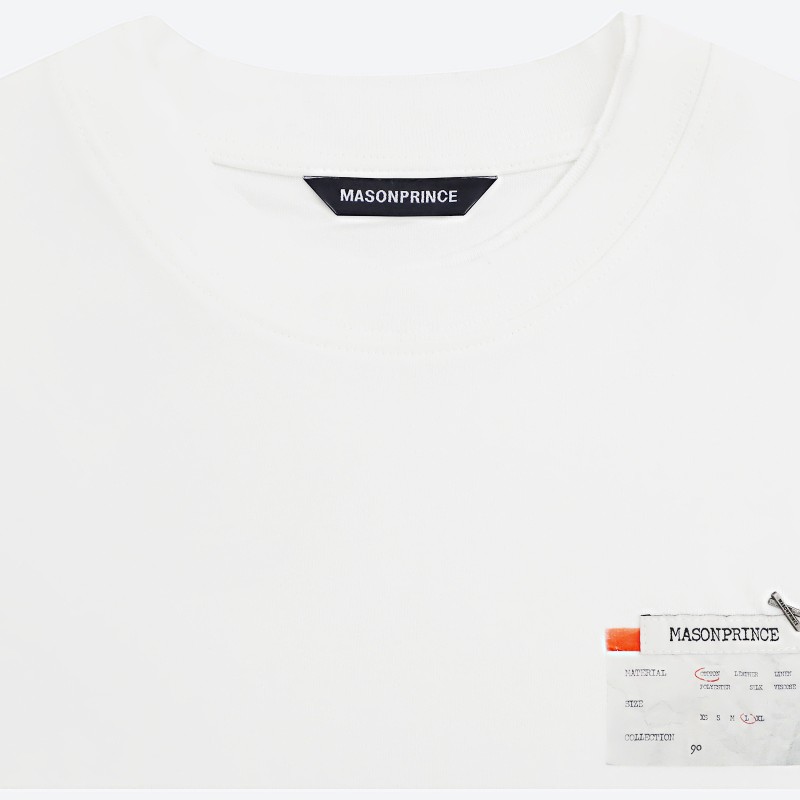 Stapled Label T-Shirt